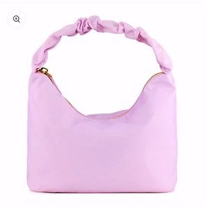 Stoney Clover Lane Scrunchie Handbag in Grape Gift Wrapped (Lavender & Pink mix)